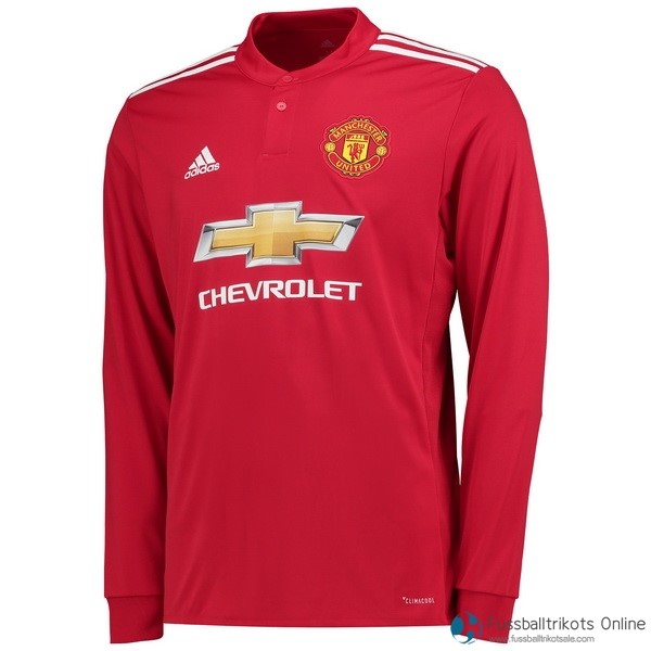 Manchester United Trikot Heim ML 2017-18 Fussballtrikots Günstig